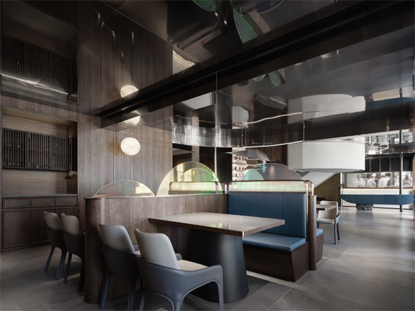 七號湘·洋湖店湘菜餐廳空間設計